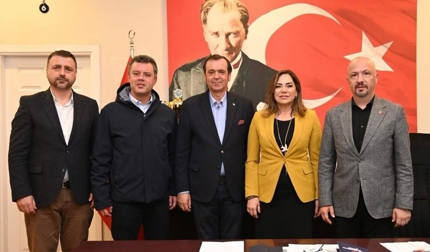 Tekirdağ Heyetinden Başkan Özalp’e Ziyaret