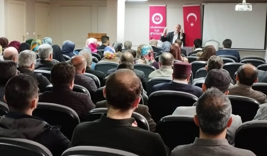 Lüleburgaz’da Din Görevlilerine Konferans Verildi