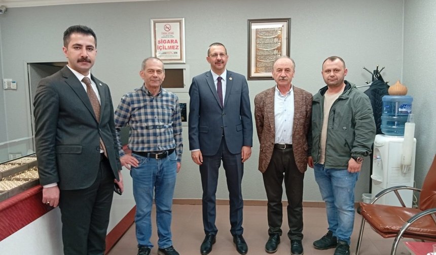 Kaymakam Özderin’den Esnaf Ziyareti