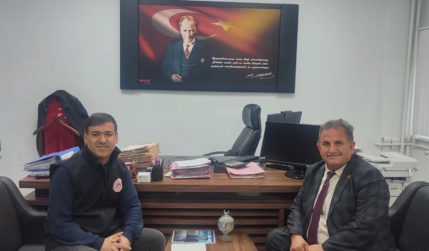 Başkan Arı’dan Millî Emlak Müdürü Aydın’a Ziyaret