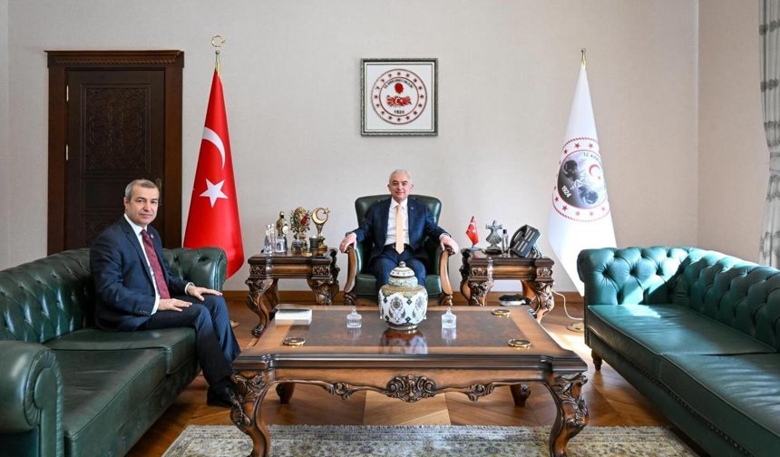 Vali Turan, Denetim Daire Başkanını Ağırladı