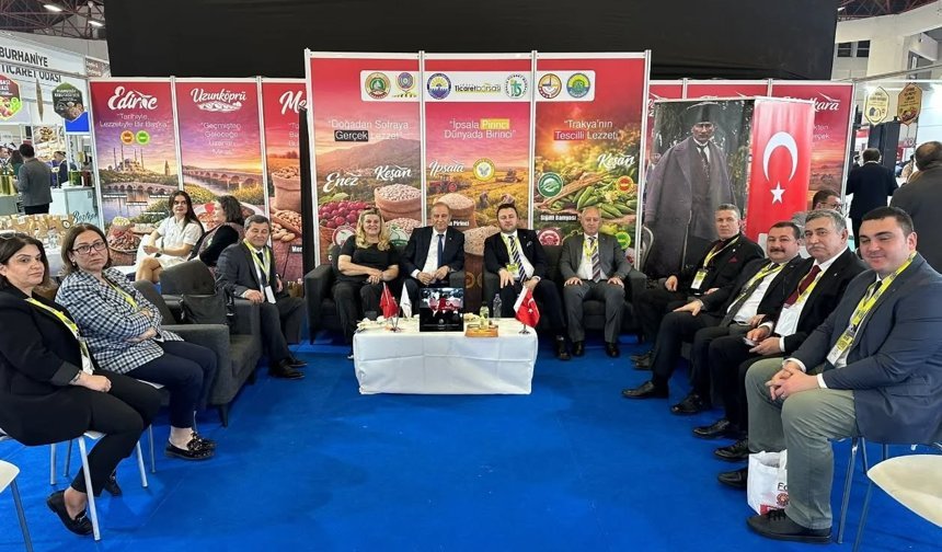 Başkan Altıntel YÖREX Fuarı’na Katıldı