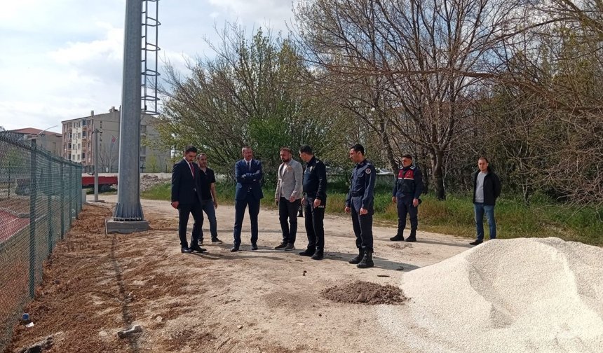 Kaymakam Özderin Çalışmaları Yerinde İnceledi