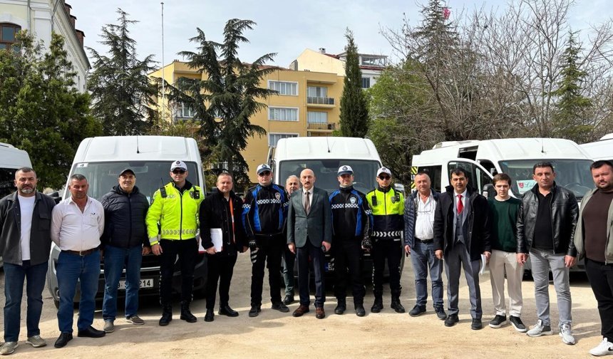 Kırklareli’nde Okul Servislerine Sıkı Denetim