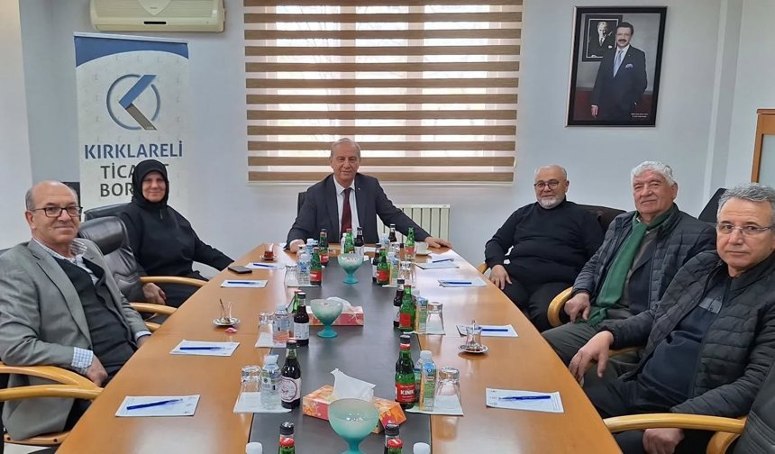 Üzülmez’den Kırklareli Ticaret Borsası’na Ziyaret