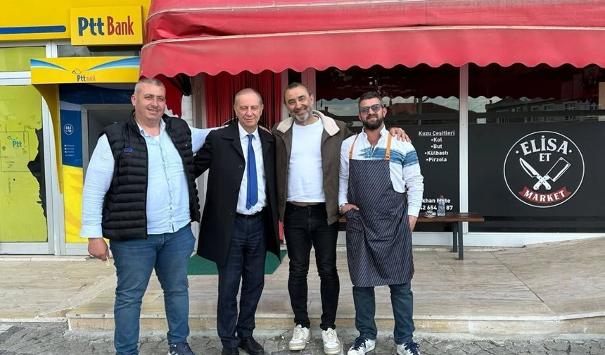 Başkan Altıntel’den Kavaklı’da Esnaf Ziyareti