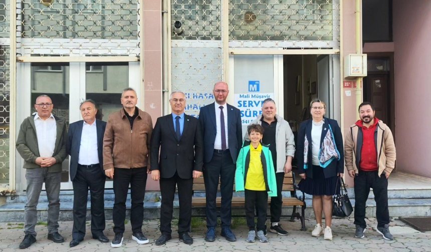 İYİ Parti Heyetinden Muhtar Sürer’e Ziyaret