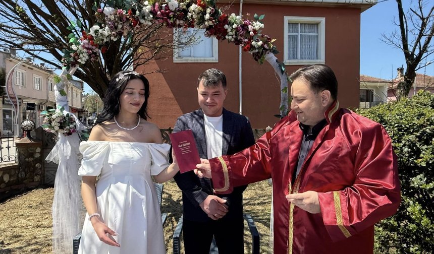 Başkan Gün, Bilal ve Kevser’in Nikahını Kıydı