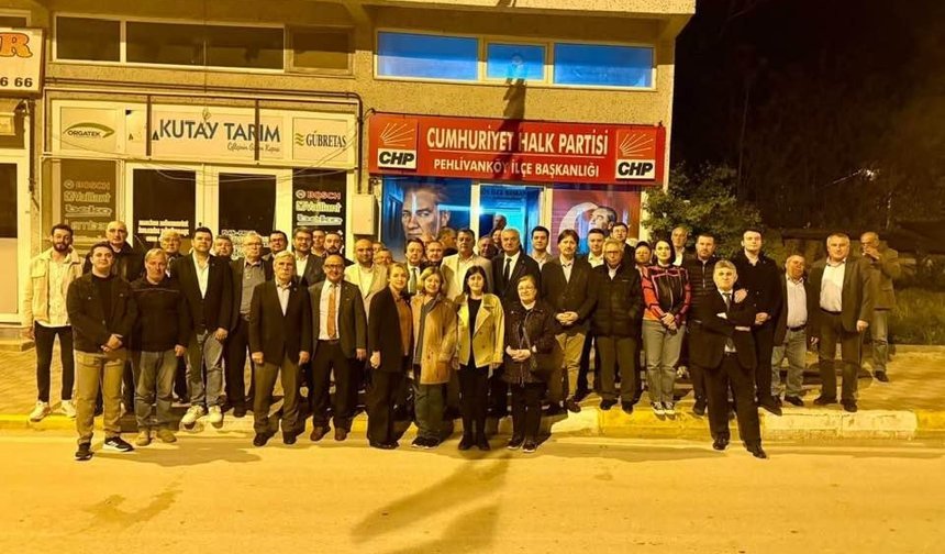 CHP Pehlivanköy’de Danışma Kurulu Toplantısı Yapıldı