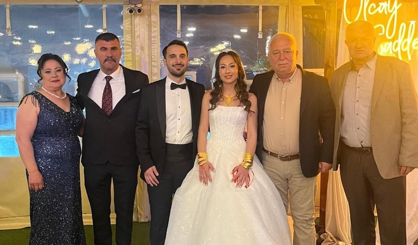 Milletvekili Özkan, Damla ve Gökay’ın Düğününe Katıldı