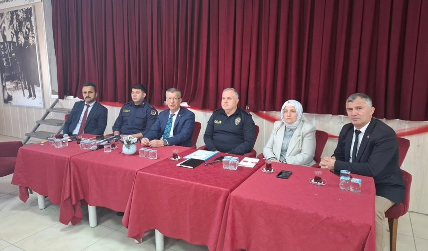 Babaeski’de Okul Güvenliği Toplantısı Yapıldı