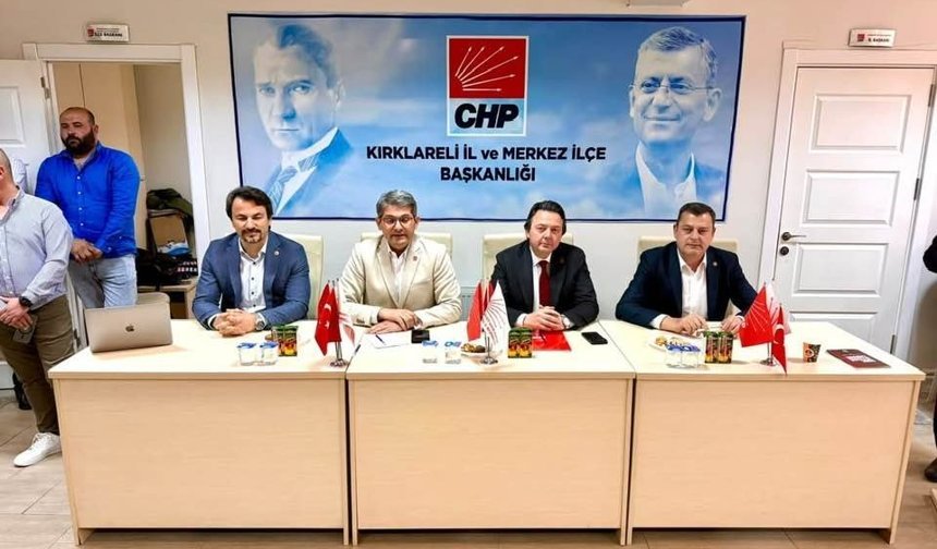 CHP Kırklareli’nde Danışma Kurulu Toplantısı Yapıldı