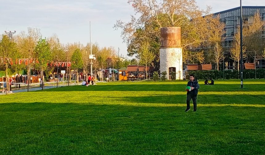 Yenilenen Çimleriyle Millet Bahçesi Hafta Sonu İlgi Gördü