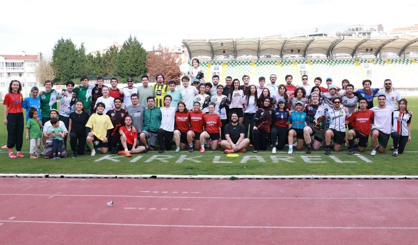 Kırklareli’nde Frizbi Turnuvası Heyecanı