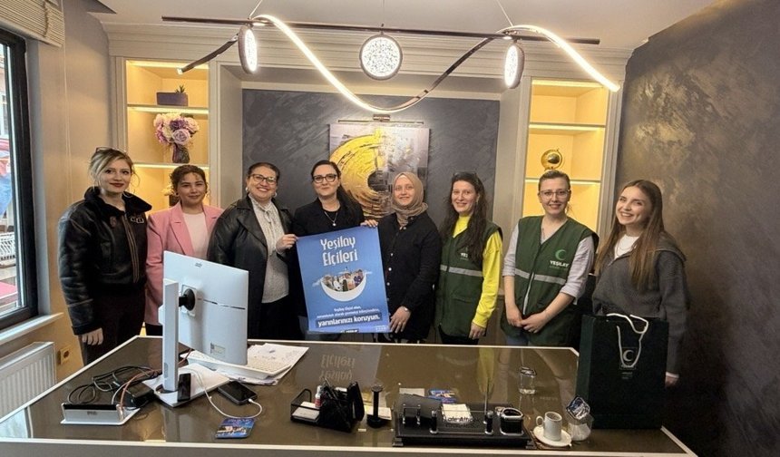 Yeşilay’dan Hayırlı Olsun Ziyareti