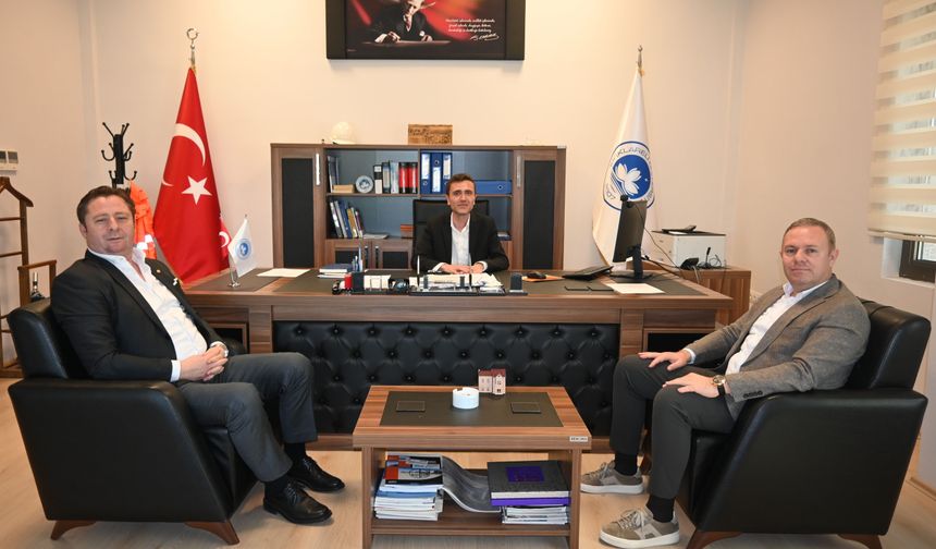 Kırklareli TSO’dan Yunus Koç’a Hayırlı Olsun Ziyareti