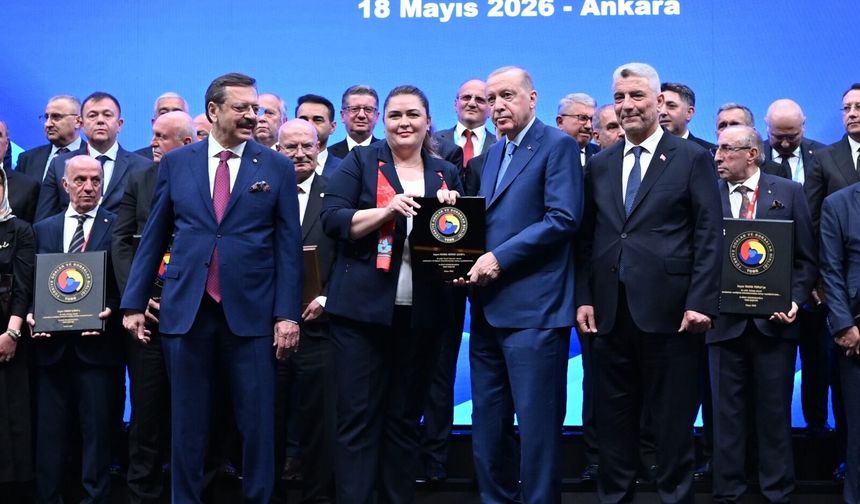 Kırklareli TSO Genel Sekreteri Çelik’e Ankara’da Anlamlı Ödül