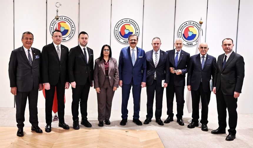 Başkan Ilık TOBB Komisyon Toplantısına Katıldı