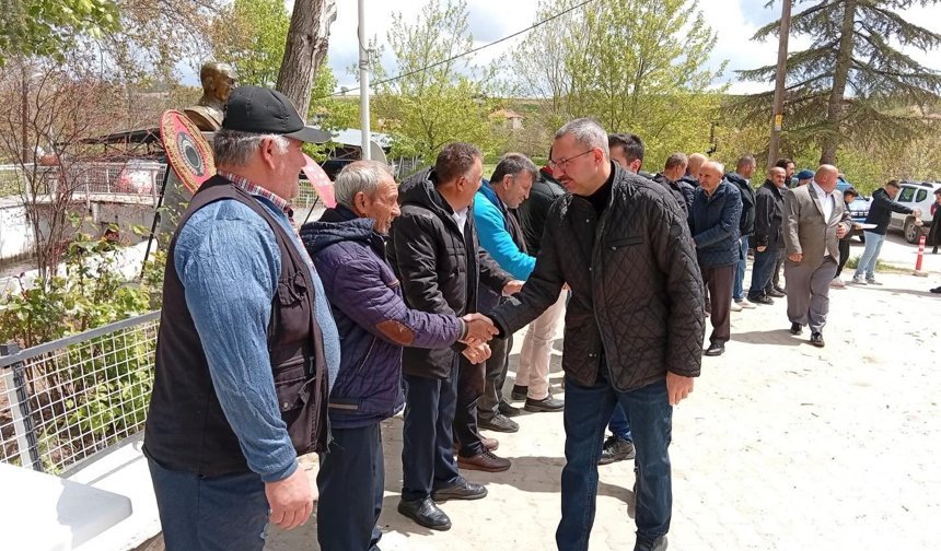 Kaymakam Özderin Ataköy’de Yağmur Duasına Katıldı