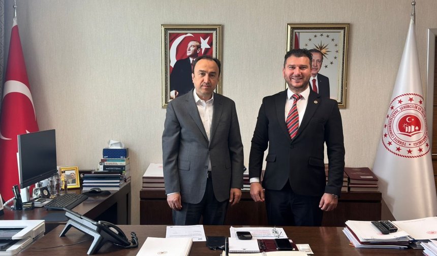 Başkan Yayla’dan Bakanlıkta Proje Görüşmesi