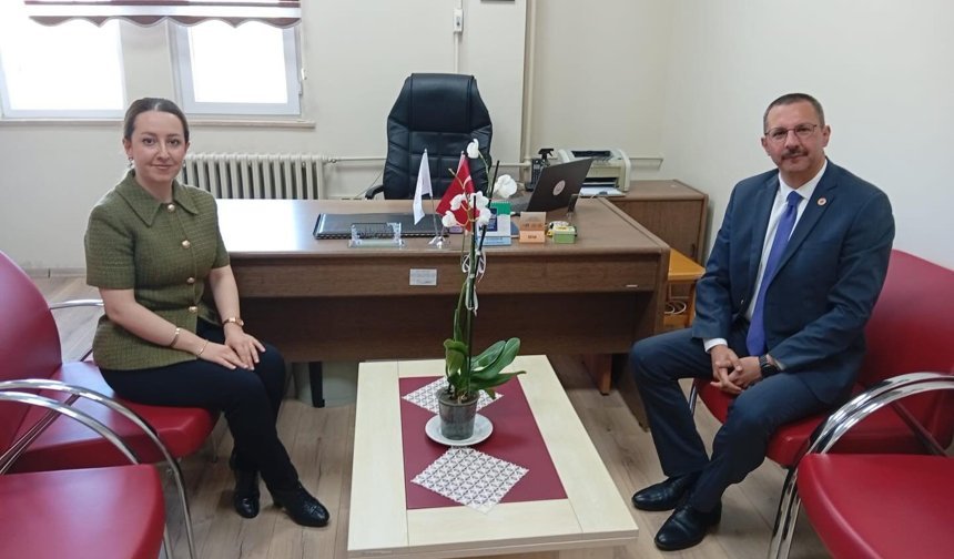 Kaymakam Özderin’den Kurum Ziyareti