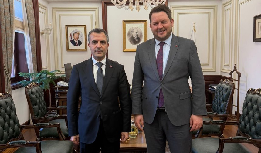 Başkan Talay’dan Bakan Yardımcısı Aydoğdu’ya Ziyaret