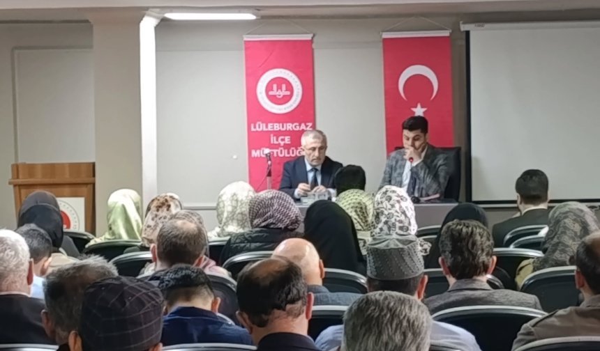Lüleburgaz Müftülüğü’nde Aylık Toplantı Yapıldı