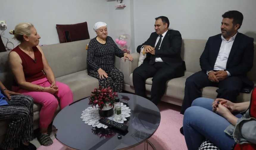Vize’de Şehit Annelerine Anneler Günü Ziyareti