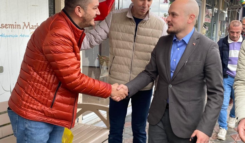 AK Parti’den Evrensekiz’de Esnaf Ziyareti