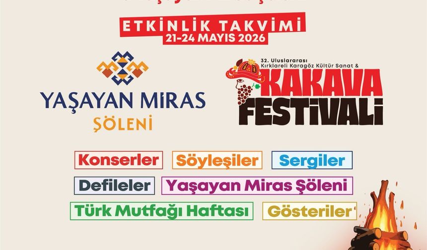 Kırklareli’nde Festival Coşkusu Başlıyor