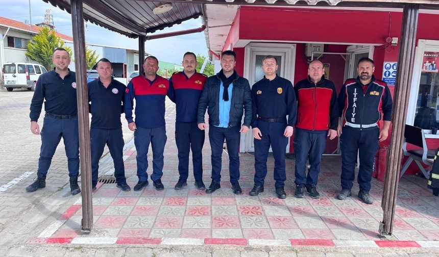 Başkan Yayla’dan İtfaiye Personeline Ziyaret