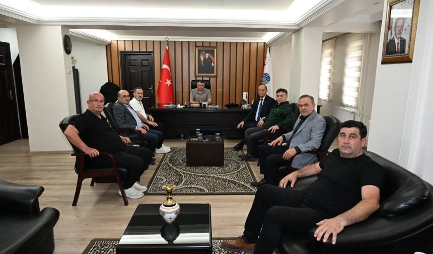 Ticaret Borsası’ndan Emniyet Müdürlüğü’ne Ziyaret