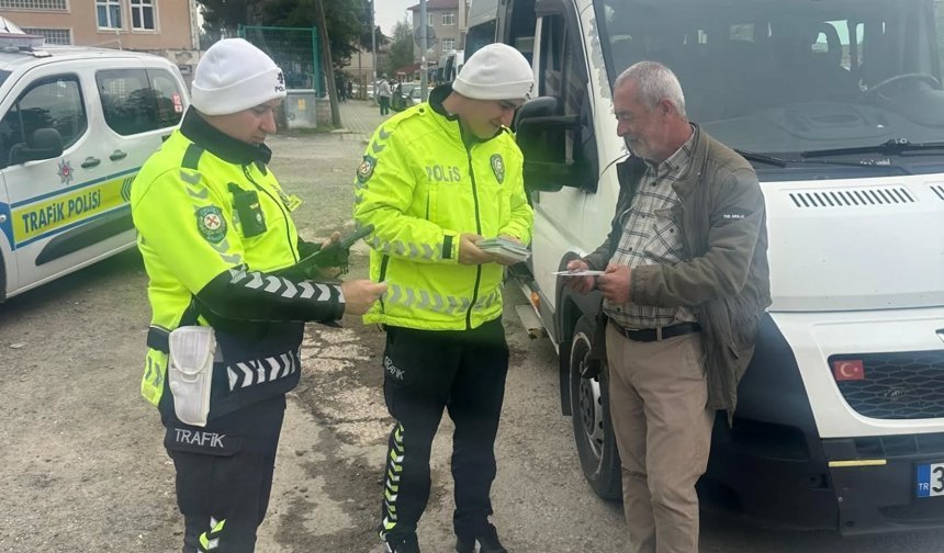 Vize’de Trafik Haftası Bilgilendirmesi