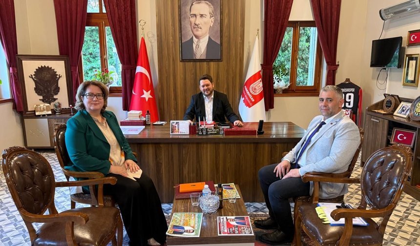 Başkan Talay, İl Sağlık Müdürü Cerit’i Ağırladı