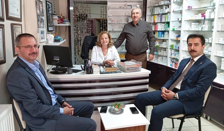 Kaymakam Özderin’den Taziye Ziyareti
