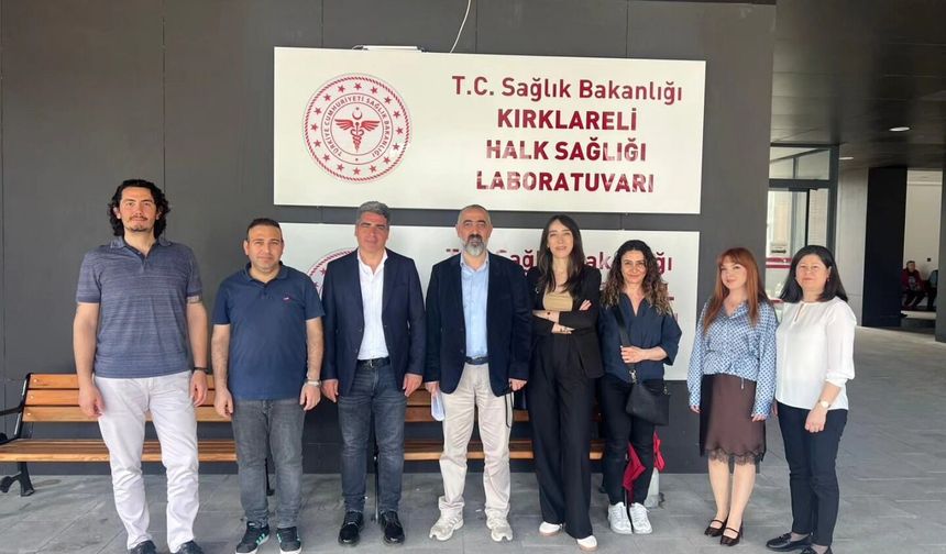 Kırklareli Halk Sağlığı Laboratuvarı Denetlendi