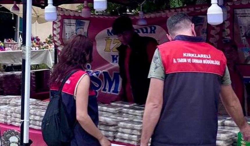 Kakava Festivali’nde Gıda Denetimi Yapıldı