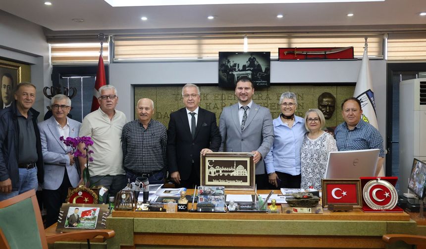 Balkan Türkleri Derneği’nden Başkan Yayla’ya Ziyaret