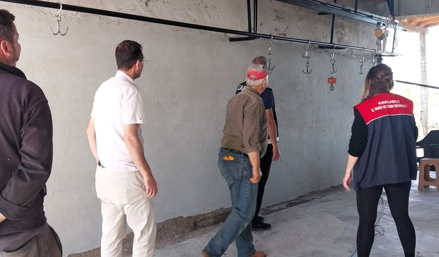 Kırklareli’nde Kurban Kesim ve Satış Yerlerine Sıkı Denetim