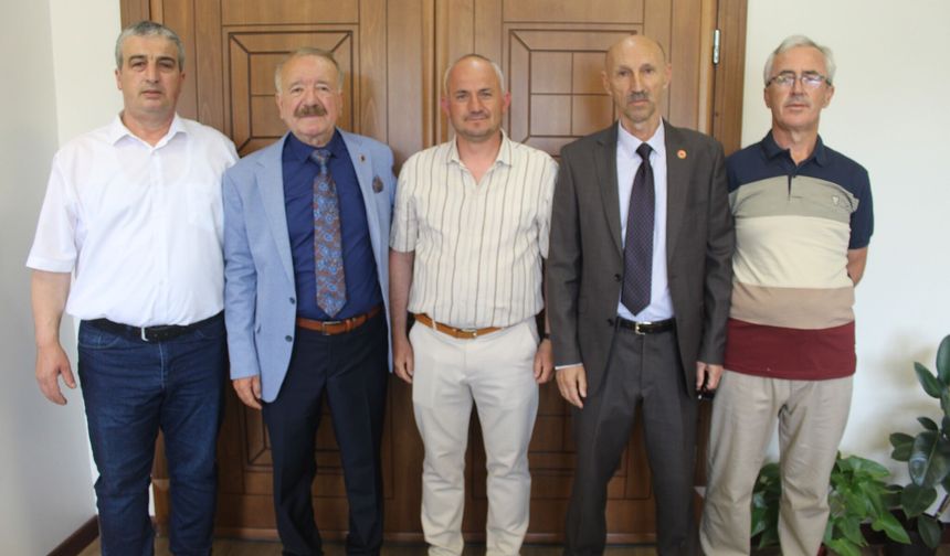 Üsküp Belediyesi’nde Bayramlaşma Töreni Düzenlendi