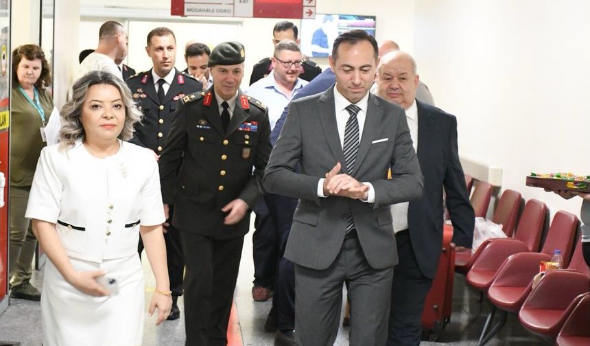 Lüleburgaz Devlet Hastanesi’nde Bayramlaşma Programı