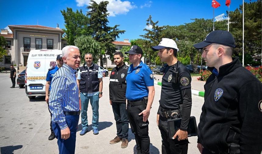 Vali Turan’dan Uygulama Noktasına Bayram Ziyareti