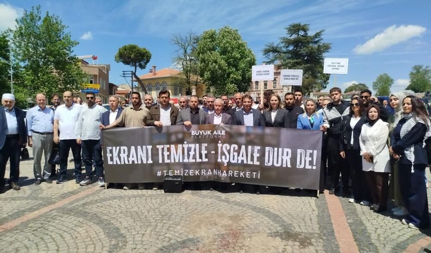 Edirne'de 'temiz ekran' çağrısı