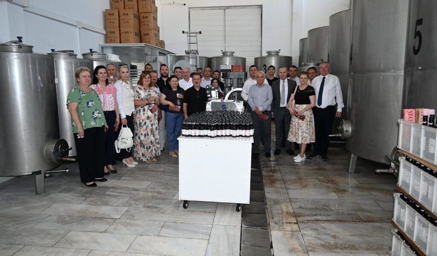 Macar Heyet Kırklareli’nin Yöresel Üretimini Yerinde İnceledi