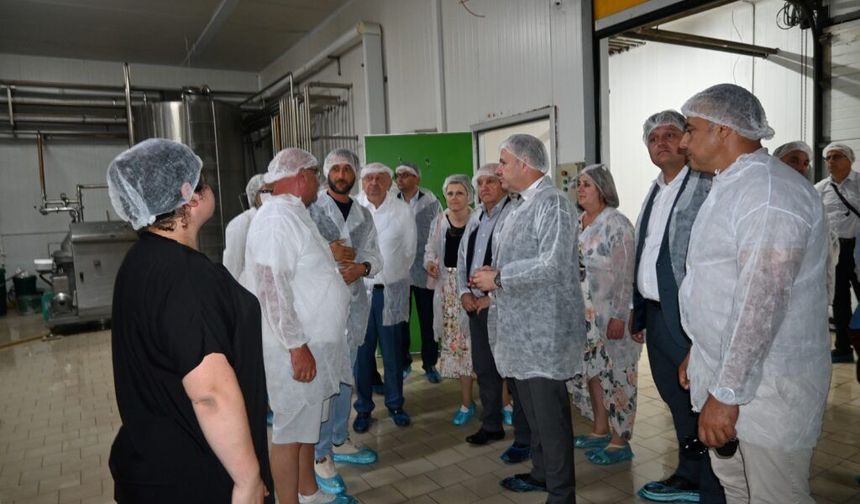 Macar Heyet Kırklareli’nde Üretim Tesisini İnceledi