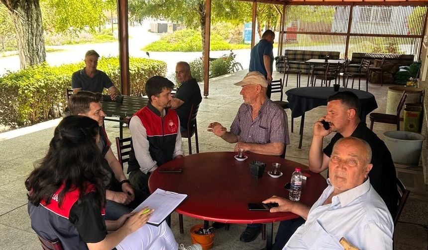 Çiftçilere Tarımsal Destek ve Üretim Bilgilendirmesi