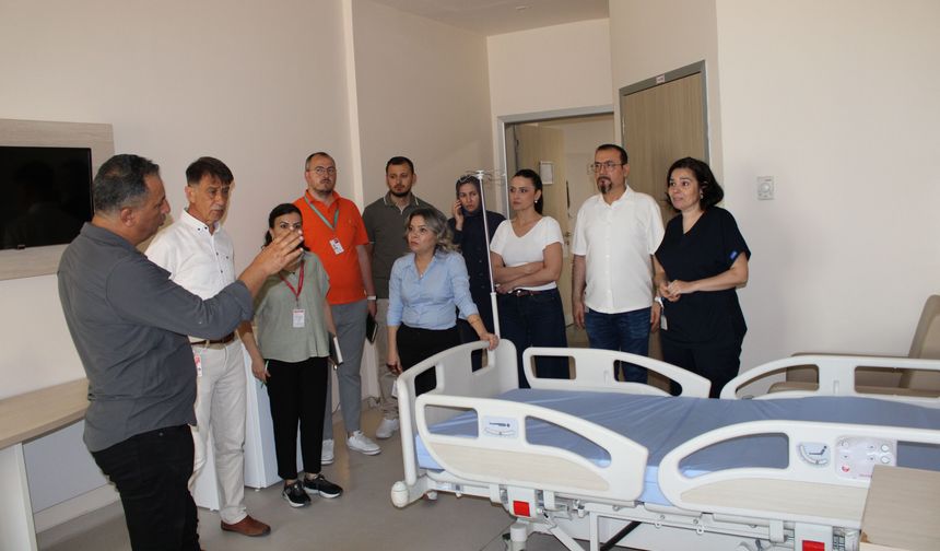 Lüleburgaz Devlet Hastanesi’nde Hizmet Alanları İncelendi