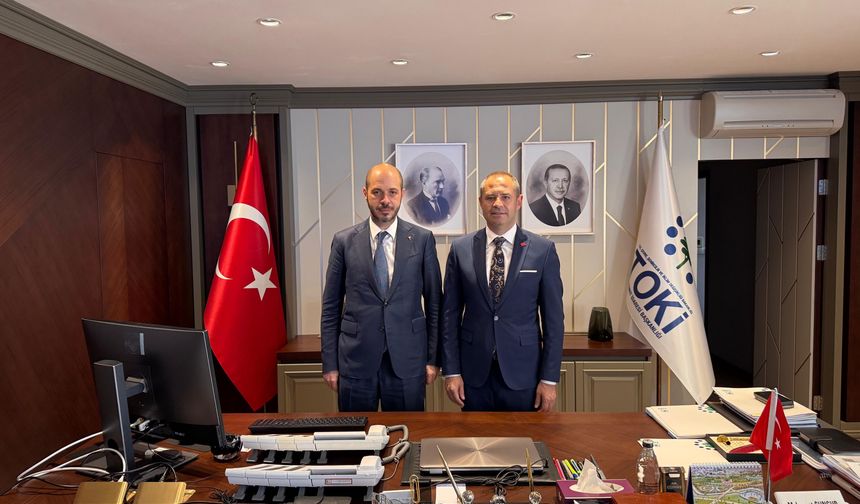 Başkan Bulut’tan TOKİ’ye Ziyaret