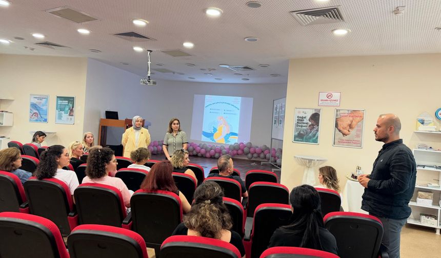 Babaeski’de Normal Doğum Eğitimi Düzenlendi