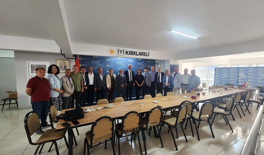 İYİ Parti Teşkilatları Kırklareli’nde Bir Araya Geldi
